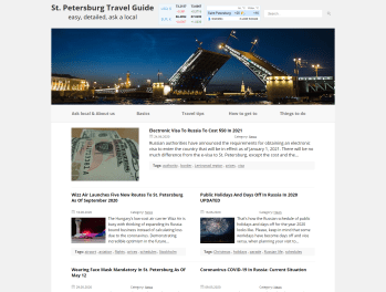 St. Petersburg: главная